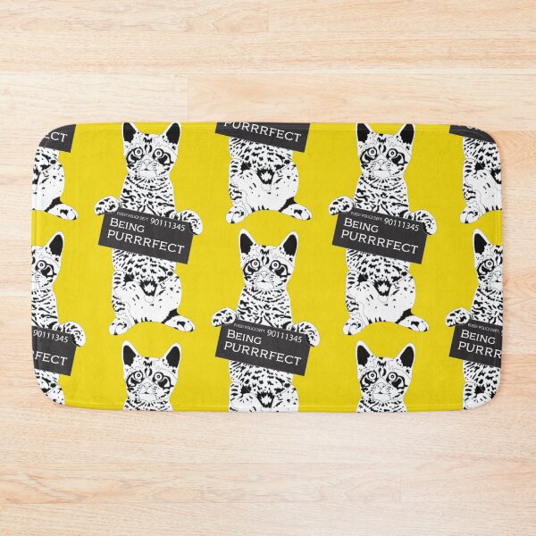 Item preview, Being Purfect - Funny Cat designed and sold by Flower Magic .