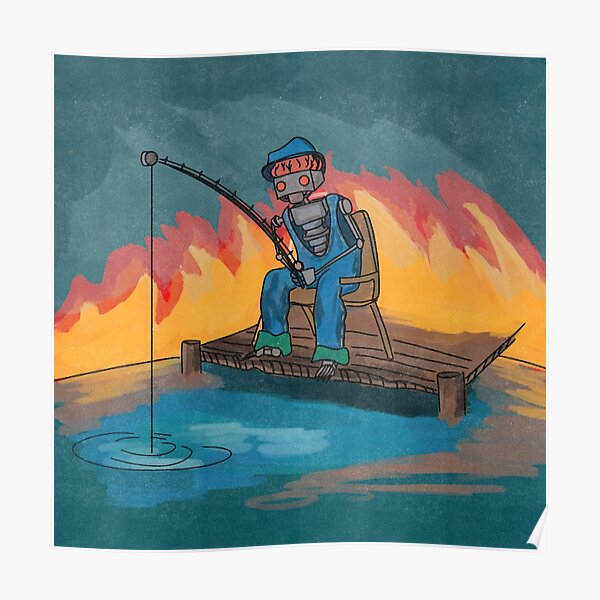 Fishing for Fishies Poster