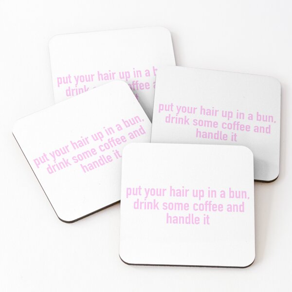 Item preview, drink some coffee and handle it (pink) designed and sold by tayput.