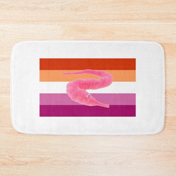 Item preview, Lesbian Pride Worm on a String designed and sold by NHChel.