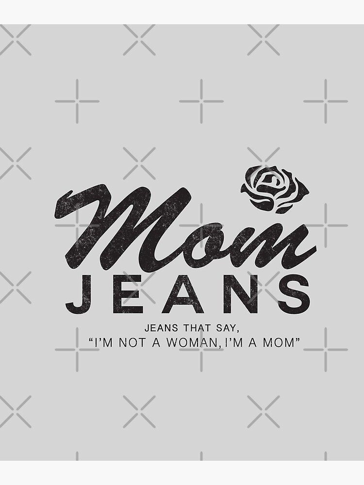 Mom Jeans logo - SNL