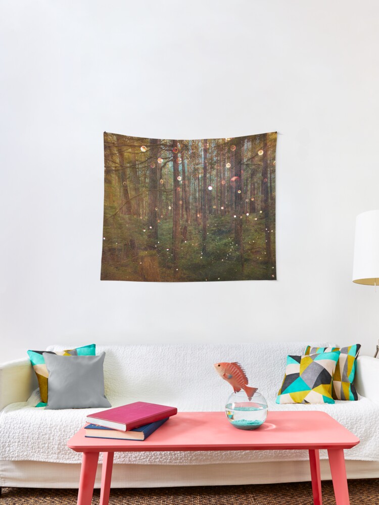 magical mountain tapestry