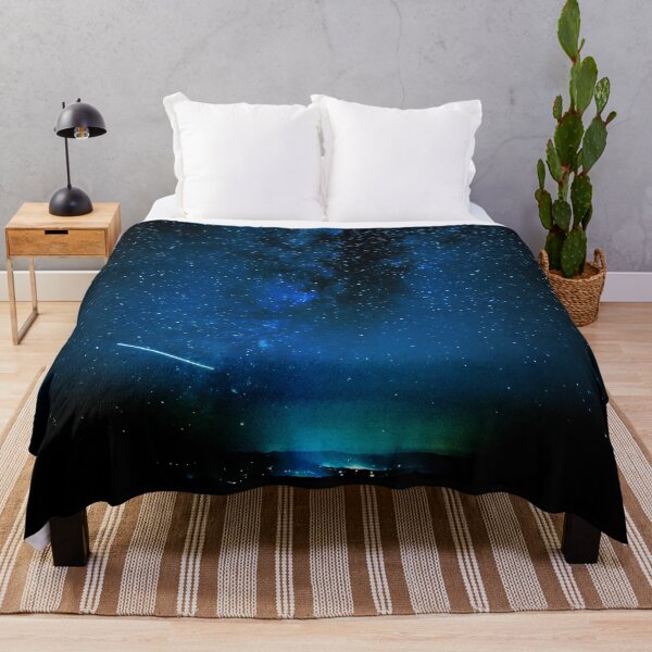 Item preview, Stars and Space Night Sky - Blue Starry Milky Way in Arizona designed and sold by artcascadia.