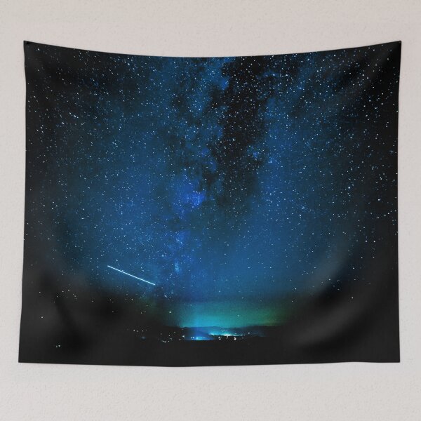 Item preview, Stars and Space Night Sky - Blue Starry Milky Way in Arizona designed and sold by artcascadia.