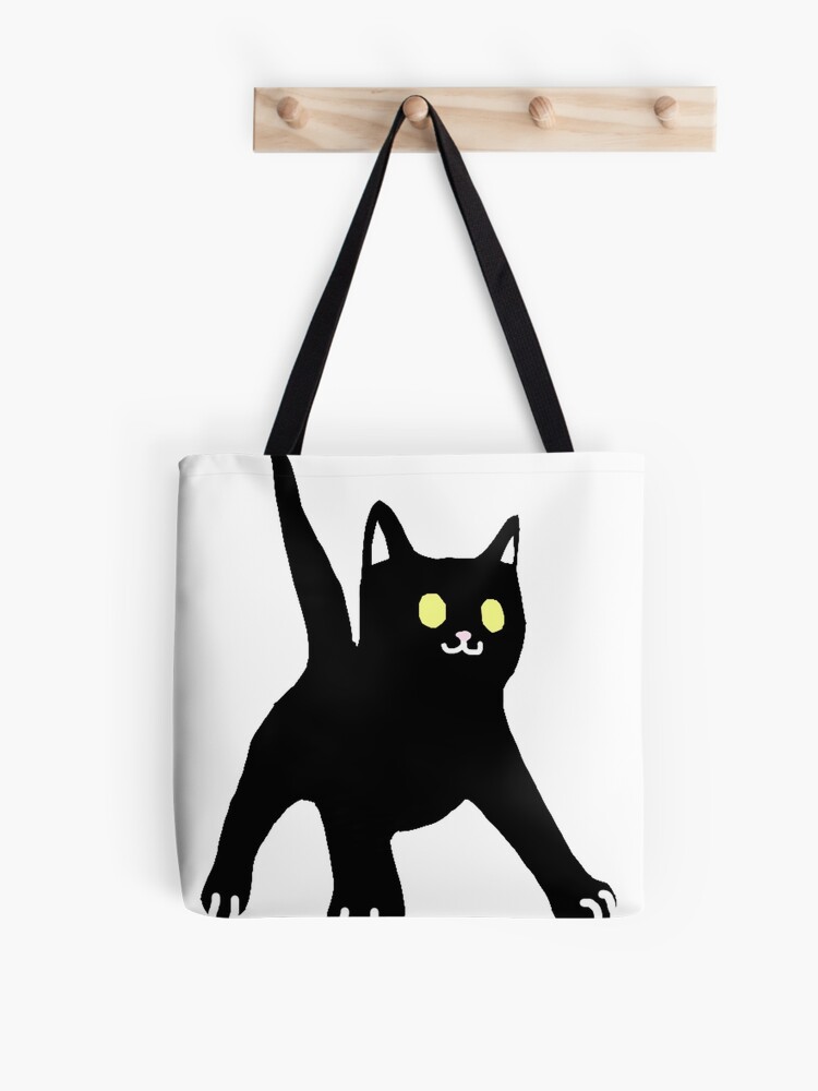 Meme Cat Tote Bags for Sale