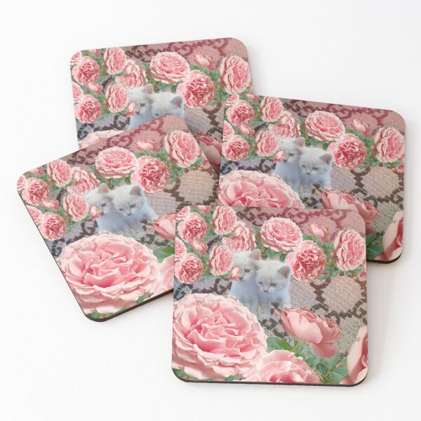 Item preview, Kittens and Roses designer designed and sold by Aquila Light Pictures.