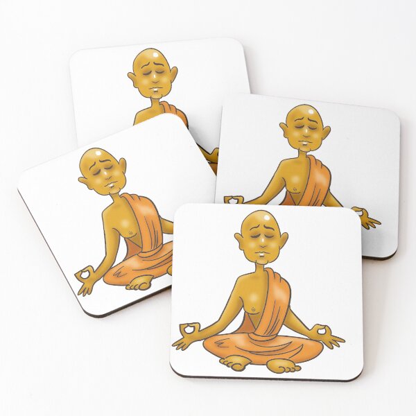 Item preview, Meditating Monk designed and sold by MikePaulArt.