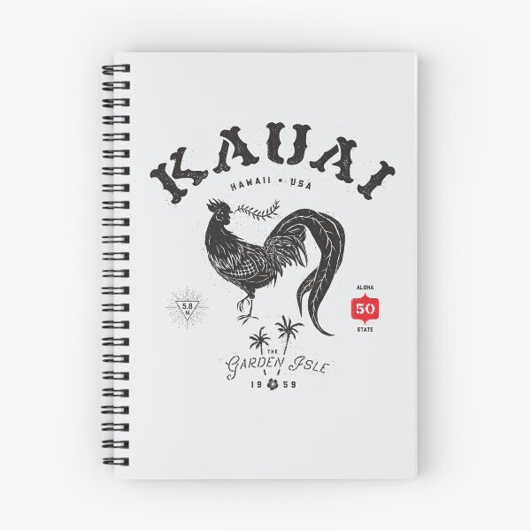 Item preview, Vintage Kauai Garden Isle Aloha State with Chicken designed and sold by mshep67.
