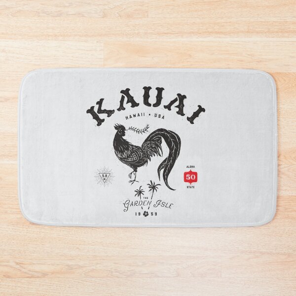 Item preview, Vintage Kauai Garden Isle Aloha State with Chicken designed and sold by mshep67.