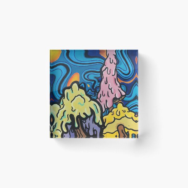 Item preview, Melting Mushrooms designed and sold by Rocky Holmes.