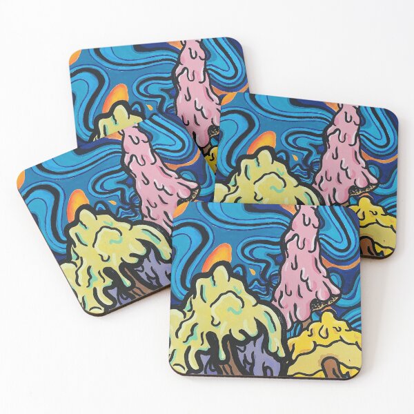 Item preview, Melting Mushrooms designed and sold by Rocky Holmes.