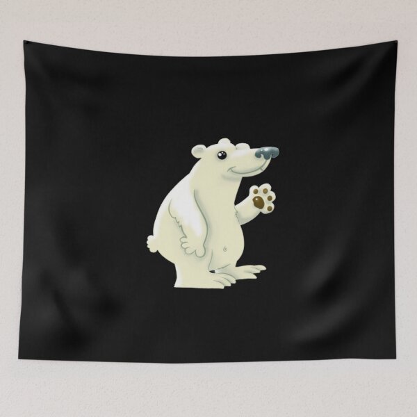 Item preview, Friendly Polar Bear designed and sold by MikePaulArt.