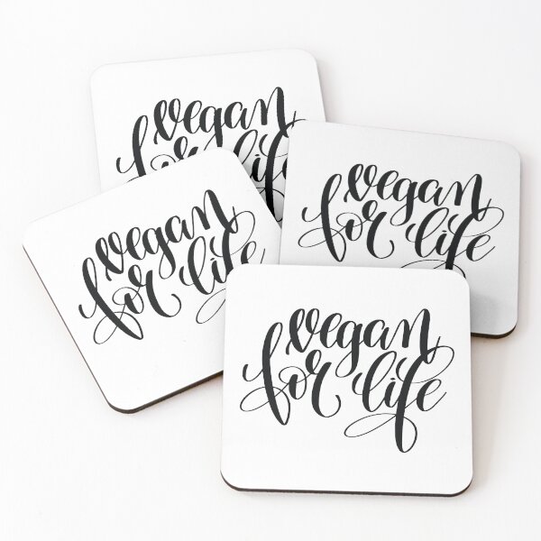 Item preview, Vegan For Life Inspirational Quotes designed and sold by ProjectX23.