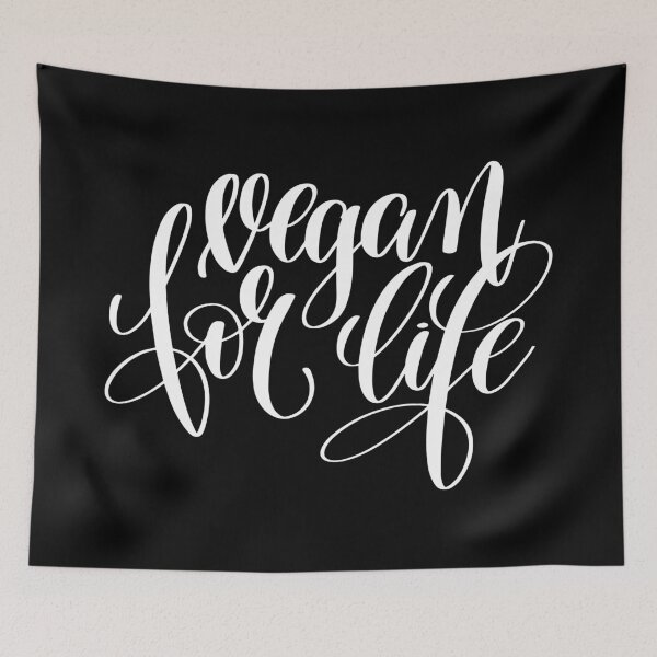Item preview, Vegan For Life Inspirational Quotes designed and sold by ProjectX23.