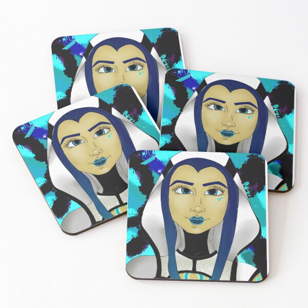 Maya - Borderlands 3 Tribute Fan Art Coasters (Set of 4)