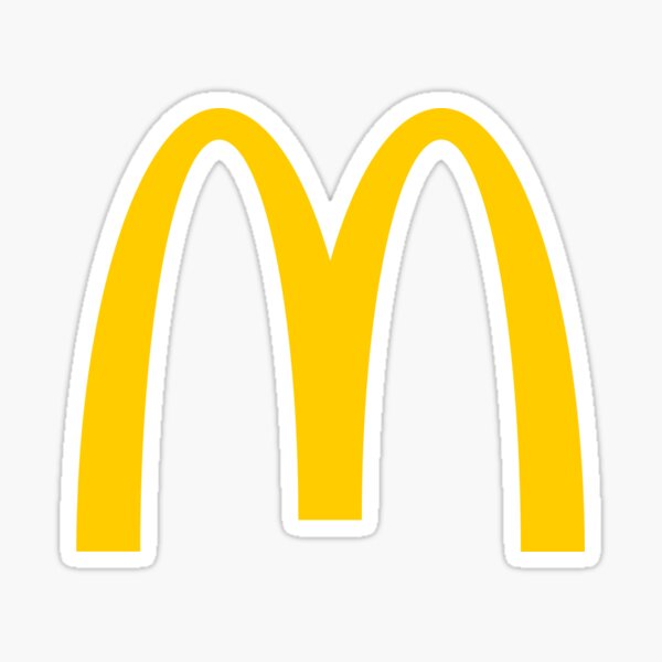 McDonalds Pegatina