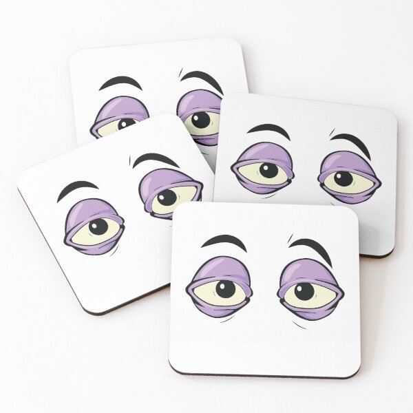 Item preview, Tired eye cartoon designed and sold by dumefro.