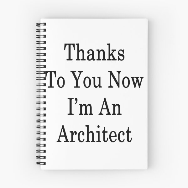 Item preview, Thanks To You Now I'm An Architect  designed and sold by supernova23.