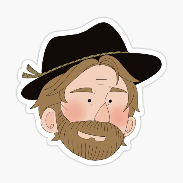 Arthur Morgan Appreciation Sticker for Sale by Lara Frost