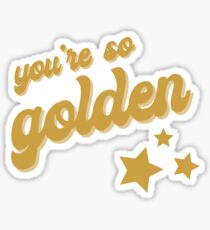 Golden - Harry Styles Fine Line Sticker