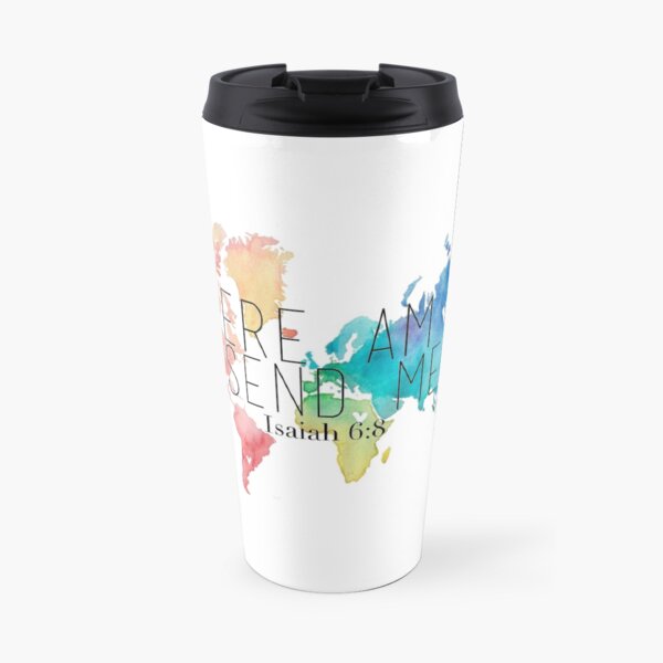 Here am I, Father Travel Coffee Mug