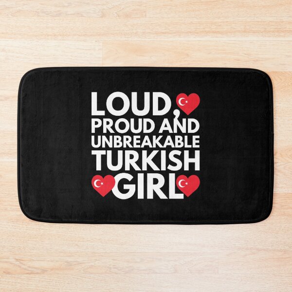 Item preview, Loud, Proud and Unbreakable Turkish Girl from Turkey designed and sold by HelloFromAja.