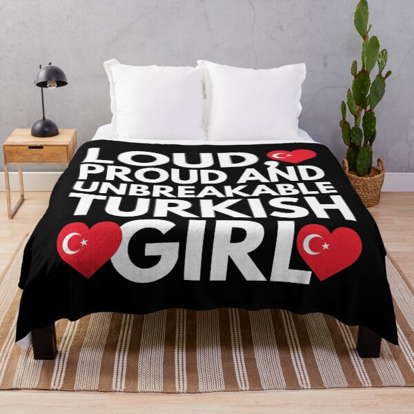 Item preview, Loud, Proud and Unbreakable Turkish Girl from Turkey designed and sold by HelloFromAja.