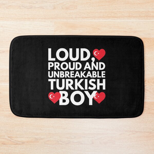Item preview, I am Turkish Boy Loud, Proud and Unbreakable designed and sold by HelloFromAja.