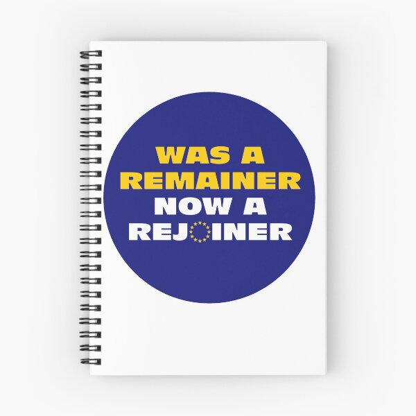 Item preview, Was a Remainer, now a Rejoiner designed and sold by fatchairprint.