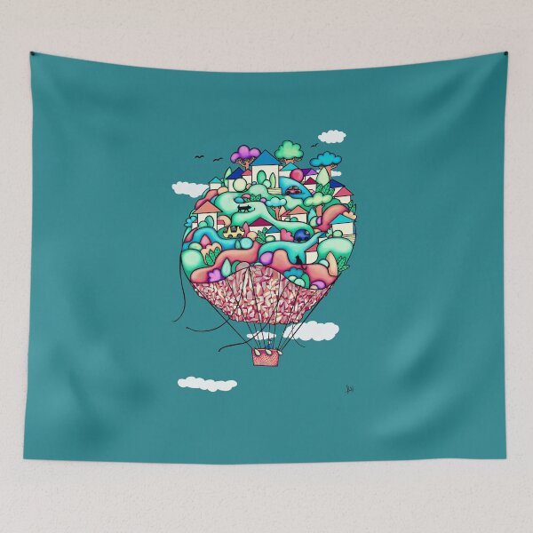 Item preview, Balloon Town too designed and sold by lynhurring.
