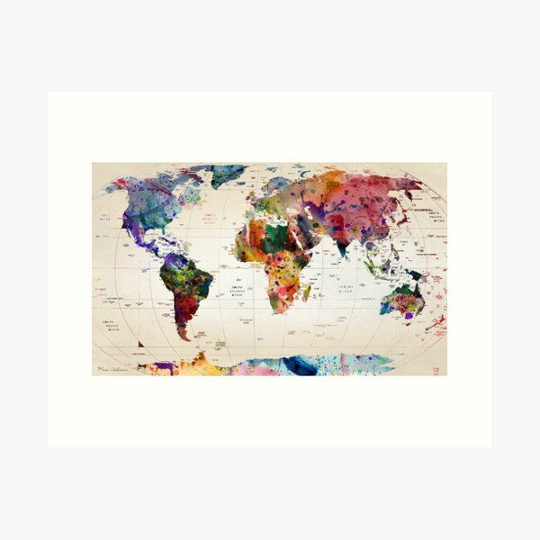 Item preview, map designed and sold by mark ashkenazi.