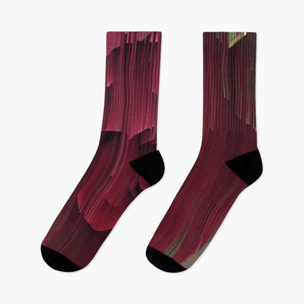 Aperçu de l'œuvre Rose rouge glitched créée et vendue par JillyBeanDesign.