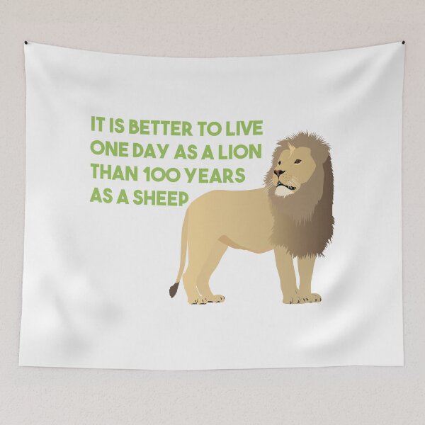 Item preview, Lion Smart Motivational Quote designed and sold by NorseTech.
