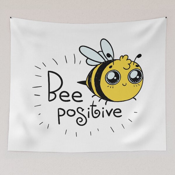 Item preview, Bee Positive designed and sold by LeonLedesma.