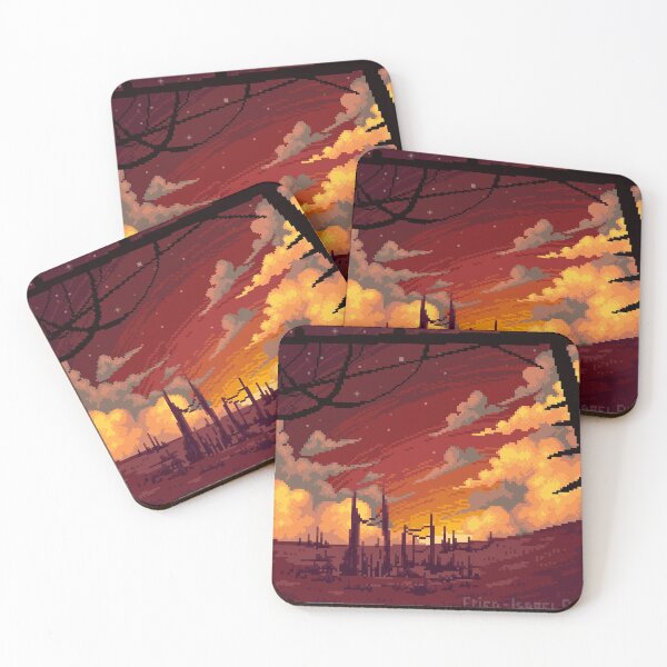 Item preview, Sunset in ruins designed and sold by Erienstrf.