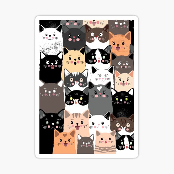 Cats Sticker