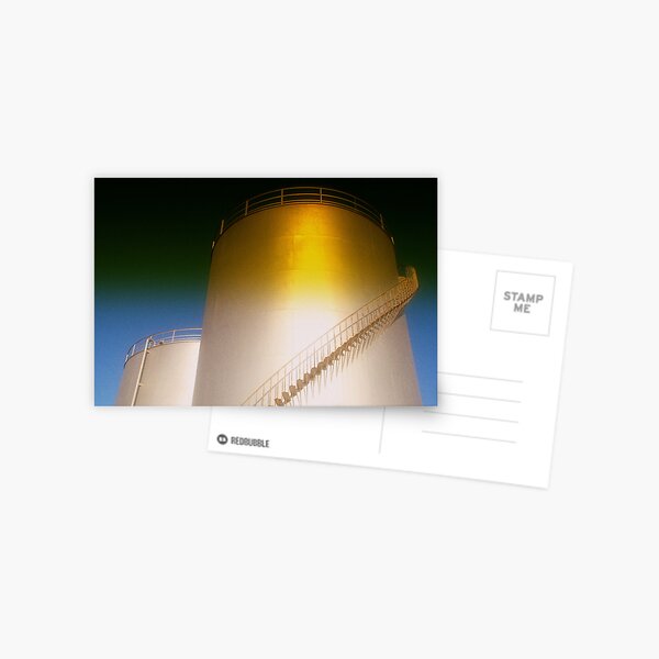Oiled Tanks Postcard