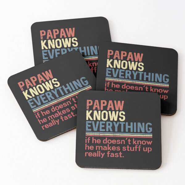 Item preview, Papaw Knows Everything Gift for Grandpa Who Makes Stuff Up designed and sold by alenaz.