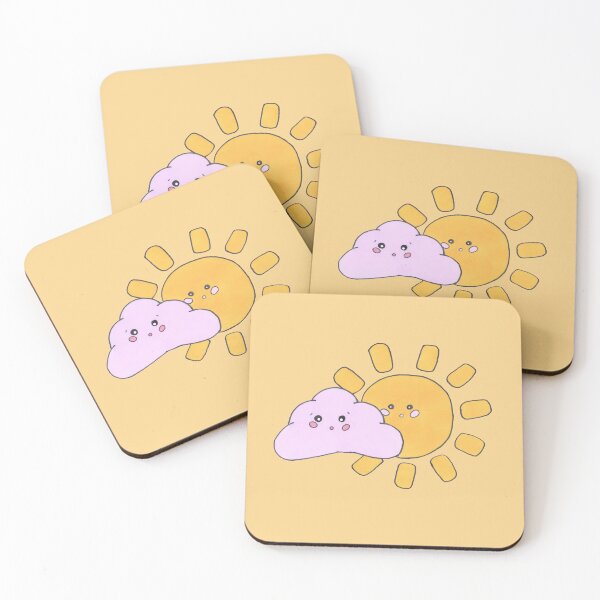 Item preview, Copy of Sunny but cloudy with orange background designed and sold by Kitten2525.