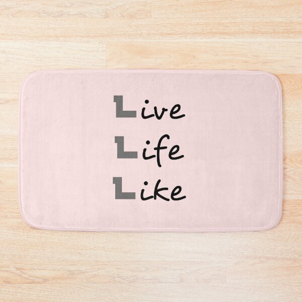 Item preview, Live Life Like designed and sold by Matcreator.