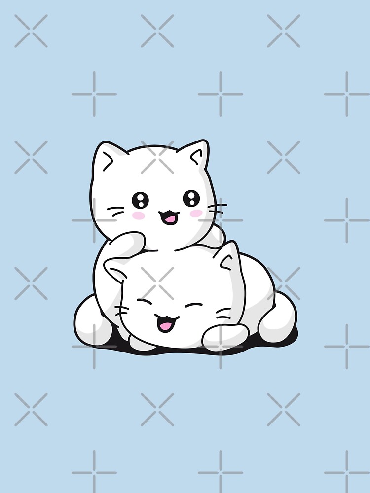 Aperçu 7 sur 7. T-shirt essentiel avec l'œuvre Chaton kawaii créée et vendue par t335.