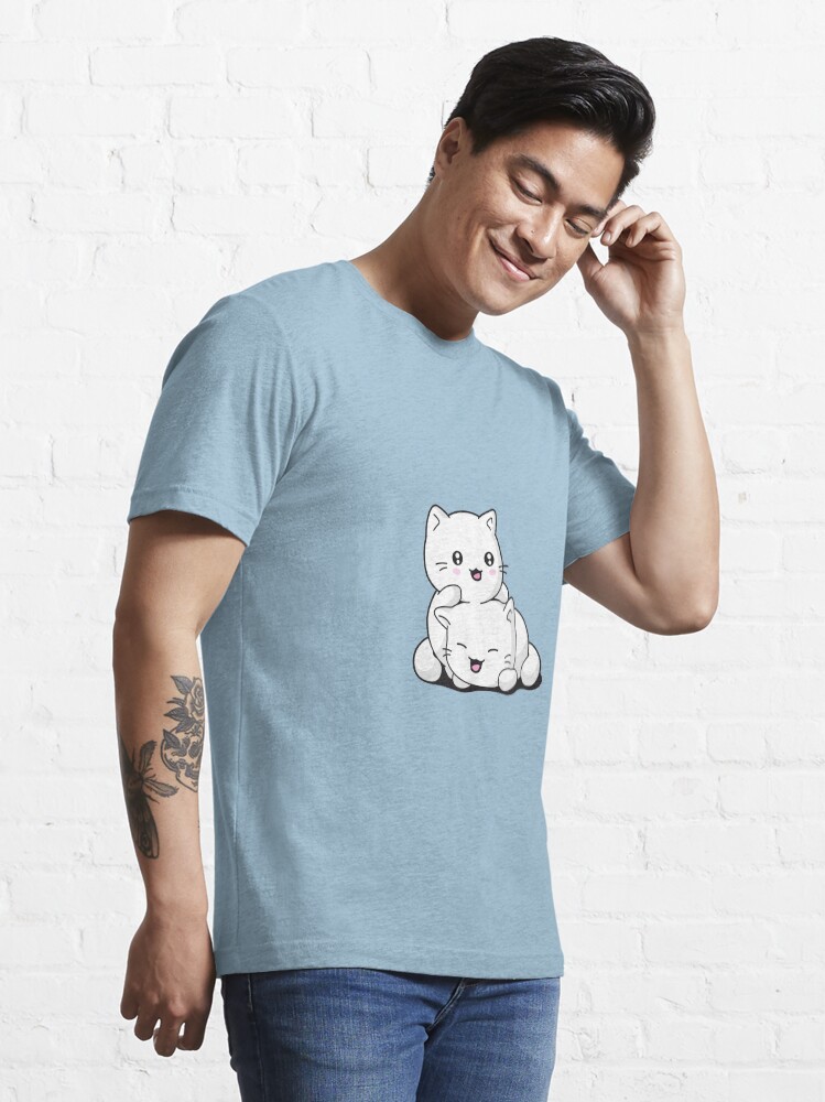 T-shirt essentiel ''Chaton kawaii' : autre vue