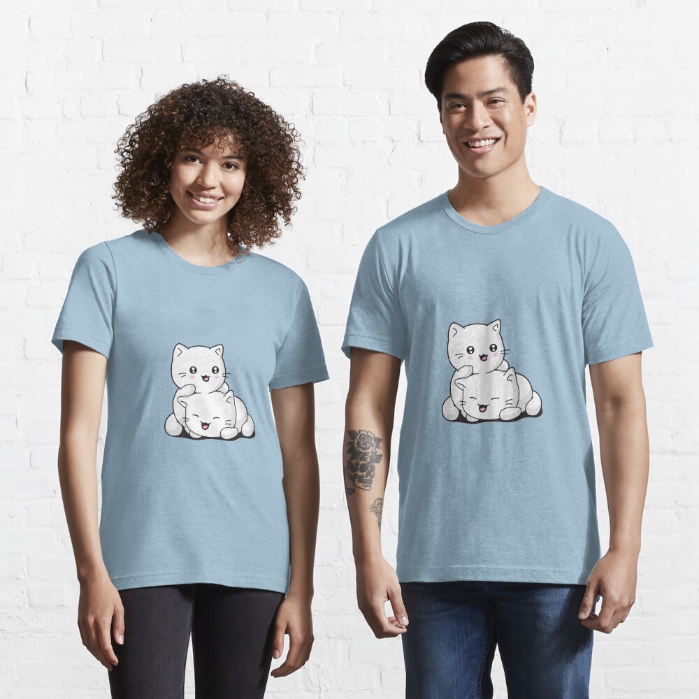 T-shirt essentiel « Chaton kawaii»
