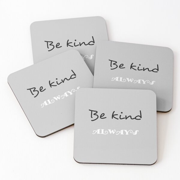 Item preview, Be kind always designed and sold by Matcreator.