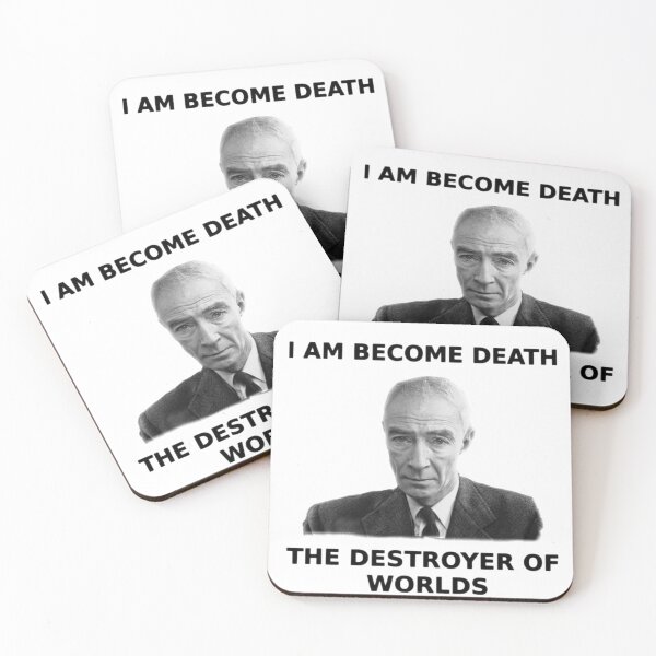 Item preview, I am become death - Oppenheimer [BRIGHT] designed and sold by ThePhysicist R.