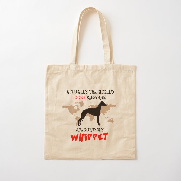 Whippet Dog Personalised Tote Shopper Bag I/'m a Crazy Whippet Lady