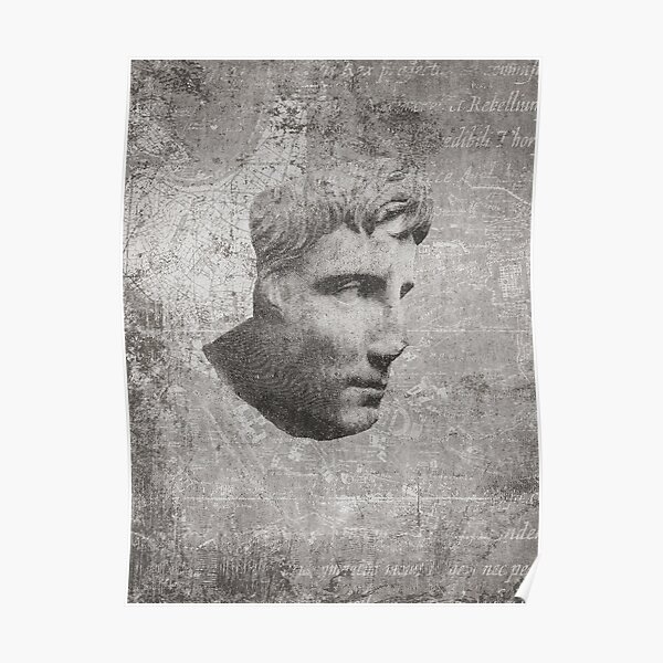 ANCIENT / Head of Augustus Poster