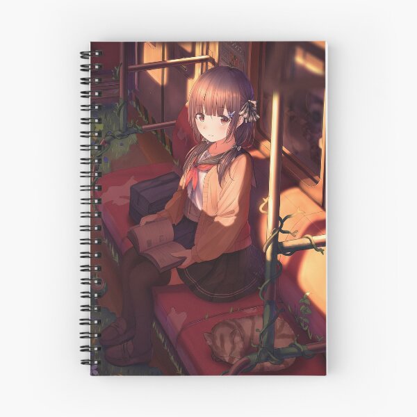 Item preview, Anime girl reading designed and sold by LokShyu.