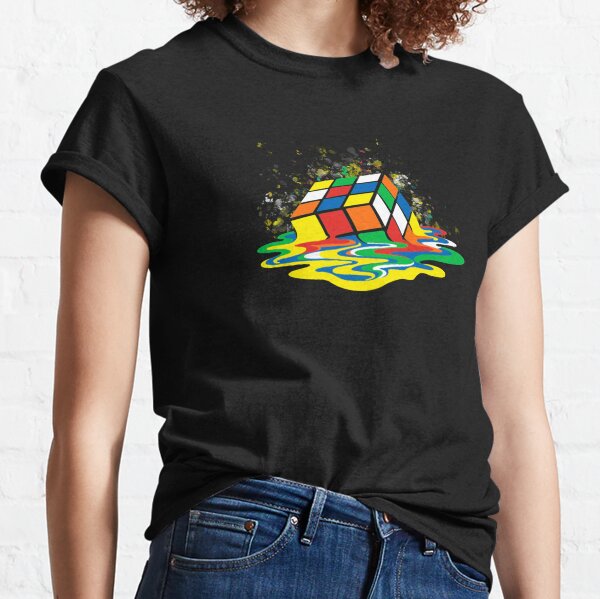 melting cube t shirt