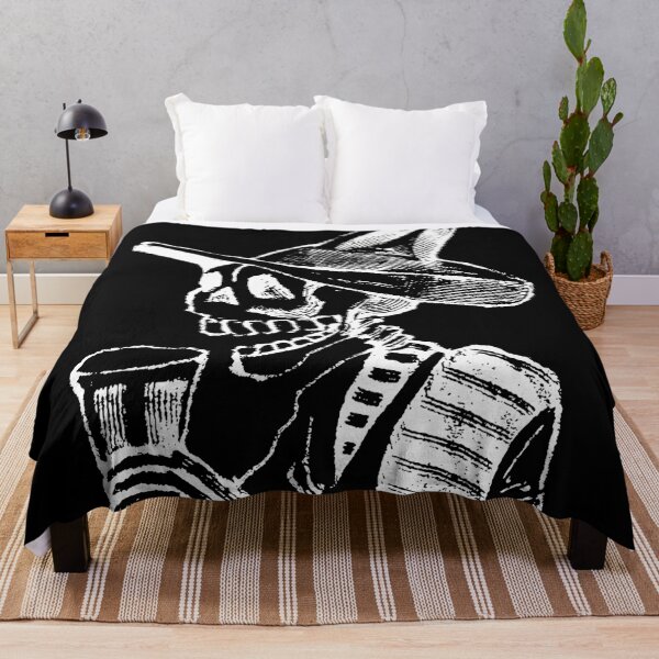 Item preview, Mexican Skeleton Drinking designed and sold by TEEVO ART.